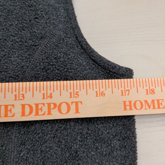 Vintage Patagonia Lightweight Synchilla Vest Womens Small Gray Made in USA 25162 - Picture 7 of 9